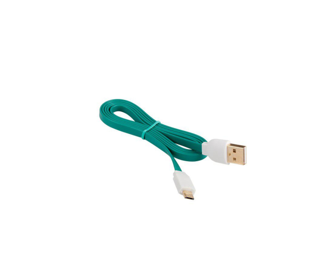 ARKAS USB-MICRO USB 3M Zielony - 1427011 - zdjęcie 4